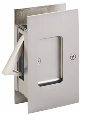 modern pocket door lock