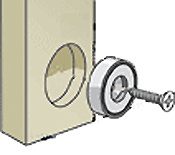 sliding door holder