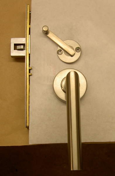 ADA KEYED SLIDING DOOR LOCK