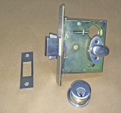 barn door lock