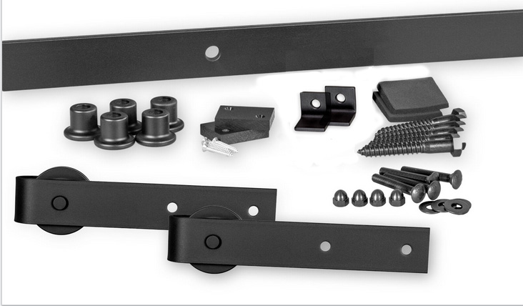 1830mm Track Single Door Kit KINMADE APEX Stainless Steel Sliding Barn Door Hardware Kit 6FT 1830mm Track Single Door Kit KINMADE APEX Stainless Steel Sliding Barn Door Hardware Kit 6FT