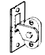 keyed bifold lock