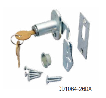 Keyed locks for pocket and bifolding doors