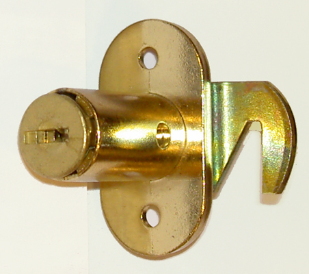 keyed bifold door lock