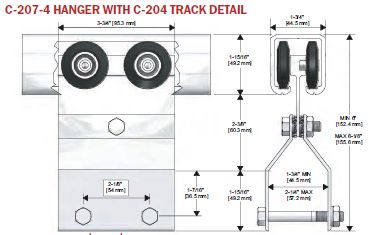 c 207-4 roller