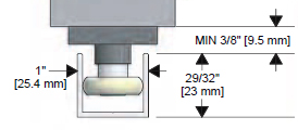 bottom guide system