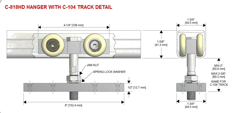 c818 hd roller