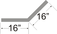 bend track dimensions