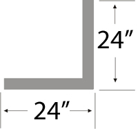 l track dimensions