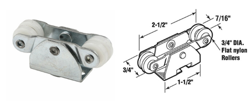 163509 pocket door roller